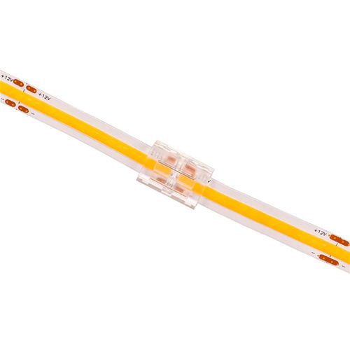 CONECTOR RECTO 8MM LED STUDIO TIPO CLIP PARA CINTA CONTINUA