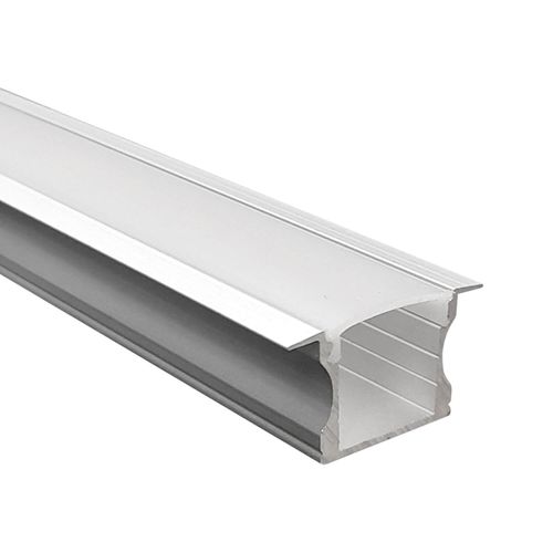 PERFIL PARA CINTA LED STUDIO RECTANGULAR EMBUTIDO ALTO 1.4 2MTS H1.3 2.4x200 CM