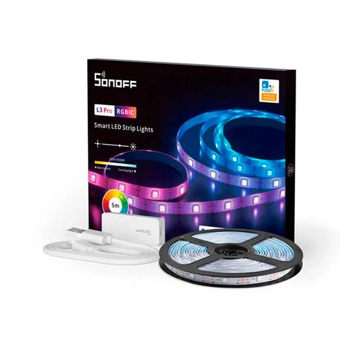 CINTA LED SONOFF WIFI L3 PRO 16 MILLONES DE COLORES IP54 (5 METROS)