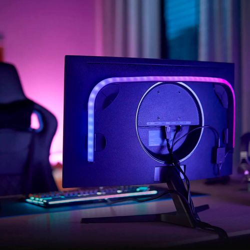 CINTA LED PHILIPS HUE PLAY GRADIENT PARA MONITOR DE 24- 27 PULGADAS 20W RGB CÁLIDO A FRÍO