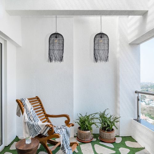 LÁMPARA COLGANTE LED STUDIO RATÁN MARY 9W
