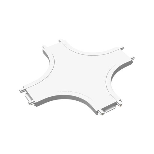 CONECTOR TIPO X CURVO LED STUDIO PARA RIEL MAGNÉTICO SLIM