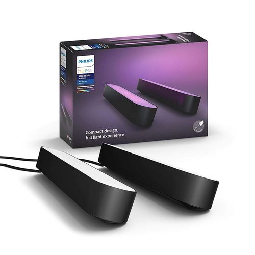 KIT PHILIPS HUE DOBLE BARRA PLAY LIGHT BAR 42W LUZ CÁLIDA FRÍA RGB