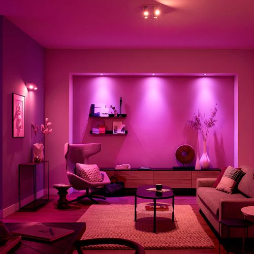 KIT AMPOLLETAS PHILIPS HUE 9W E27 RGB + BRIDGE