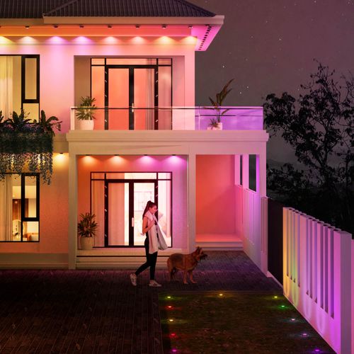 CORDÓN LED STUDIO PUNTO DE LUZ SMART 36W COLOR RGB 24V IP67 + CONTROL REMOTO