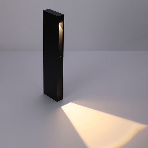 BOLLARD LED STUDIO SLIM RECTANGULAR 3W LUZ CÁLIDA IP65