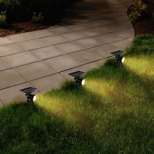ESTACA SOLAR LED STUDIO 5W LUZ CÁLIDA 3.7V IP65