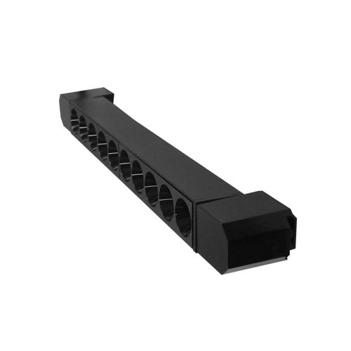 FOCO RIEL LED STUDIO ROTABLE MONOFÁSICO LINEAL PUNTOS 20W LUZ CÁLIDA IP40