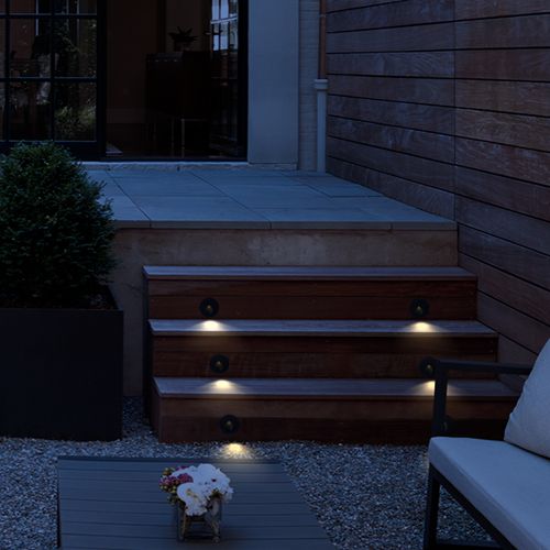 EMBUTIDO DE MURO LED STUDIO CALIPSO REDONDO 3W LUZ CÁLIDA IP54