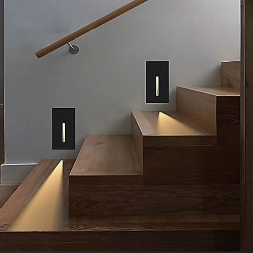 EMBUTIDO DE MURO LED STUDIO CALIPSO VERTICAL 1W LUZ CÁLIDA IP54