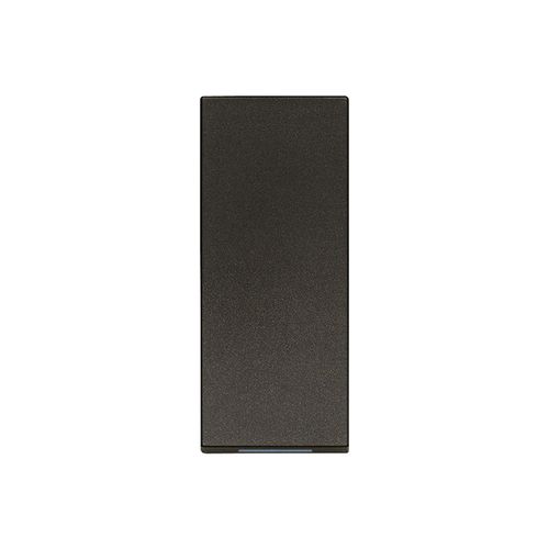 TECLA VIMAR LINEA INTERCAMBIABLE 1 MÓDULO CON HAZ DE LUZ VERTICAL IP40