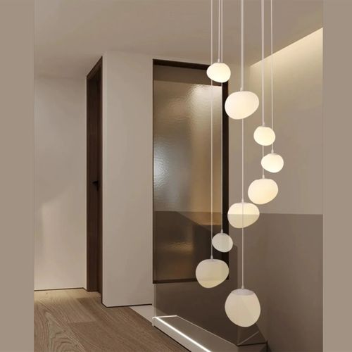 LÁMPARA COLGANTE LED STUDIO ORBITS 9 LUCES 28.8W LUZ CÁLIDA