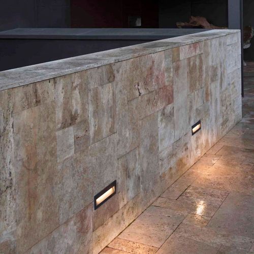 EMBUTIDO DE MURO LED STUDIO RECTANGULAR 8W LUZ CÁLIDA IP65