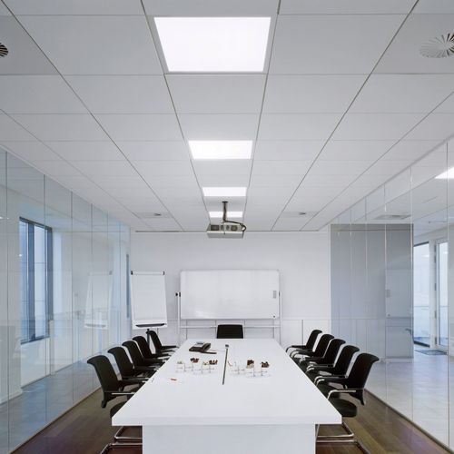PANEL SLIM LED STUDIO RETROILUMINADO 40W LUZ FRÍA H0.8 60.5x60.5 CM