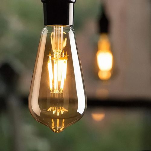 AMPOLLETA E27 PHILIPS FILAMENTO ST64 7-60W LUZ CÁLIDA
