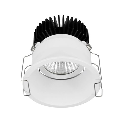 DOWNLIGHT EMBUTIDO LED STUDIO RETRAÍDO 12W LUZ CÁLIDA