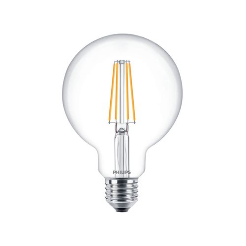 AMPOLLETA E27 PHILIPS FILAMENTO COREPRO GLASS 7W LUZ CALIDA