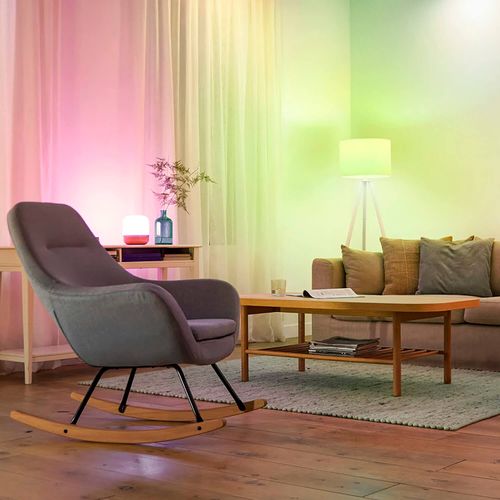 AMPOLLETA E27 WIZ INTELIGENTE 8.5W DIMEABLE LUZ CÁLIDA A FRIA Y RGB BLUETOOTH