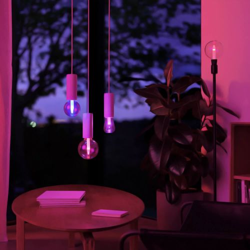 AMPOLLETA INTELIGENTE E27 PHILIPS HUE GLOBO G95 6.8W LUZ CÁLIDA A LUZ FRÍA Y RGB