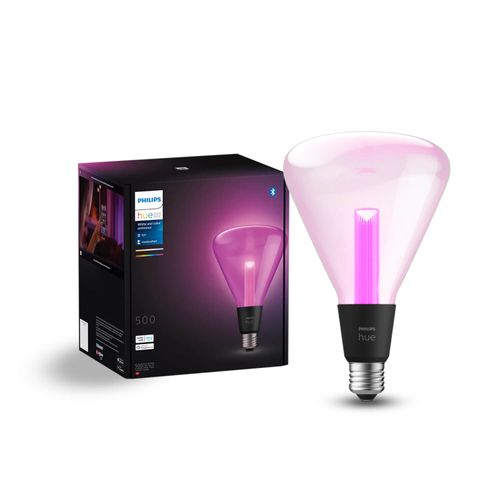 AMPOLLETA INTELIGENTE E27 PHILIPS HUE TRIANGULAR XL 6.8W LUZ CÁLIDA A LUZ FRÍA Y RGB