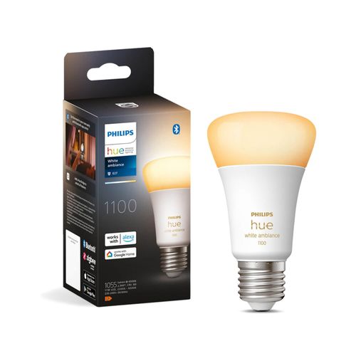 AMPOLLETA E27 PHILIPS HUE 8W LUZ CÁLIDA A LUZ FRÍA