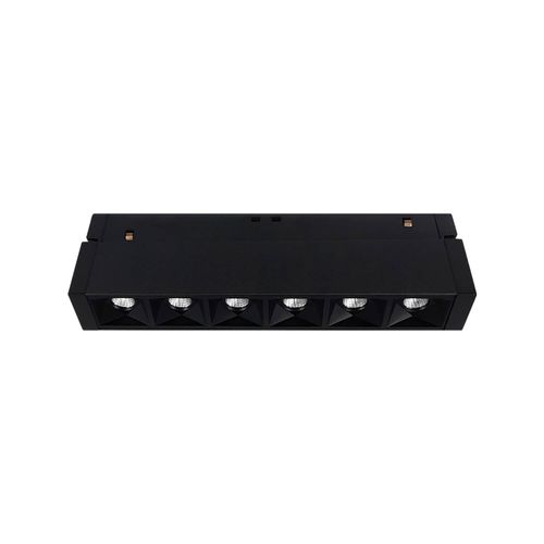 FOCO RIEL FIJO LED STUDIO PARA RIEL MAGNÉTICO 6W LUZ CÁLIDA