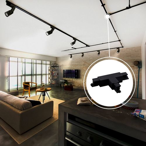 CONECTOR EN T LED STUDIO TRIFÁSICA 220V