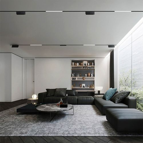 RIEL EMBUTIDO LED STUDIO MAGNETICO 1 METRO