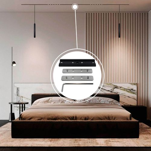 CONECTOR LED STUDIO PARA RIEL MAGNÉTICO EMBUTIDO