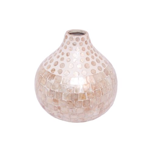 JARRÓN LED STUDIO PO BAMBÚ VIETCOO D25XH25 CM