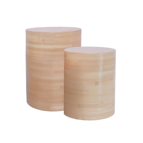 POUF LED STUDIO CÁI BAMBÚ VIETCOO ALTO + MEDIANO