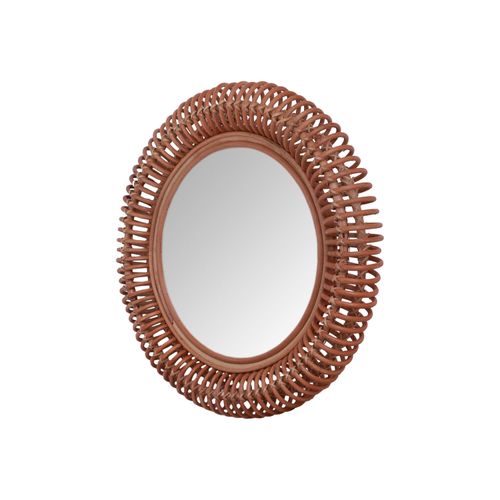 ESPEJO LED STUDIO RATTAN VIETCOO REDONDA