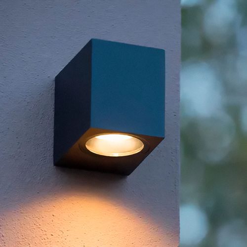 APLIQUÉ MURO LED STUDIO CUBRIX SIMPLE 7W LUZ CÁLIDA IP65
