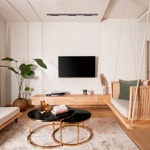 FOCO RIEL LED STUDIO MONOFÁSICO PUNTOS SMALL 10W LUZ CÁLIDA