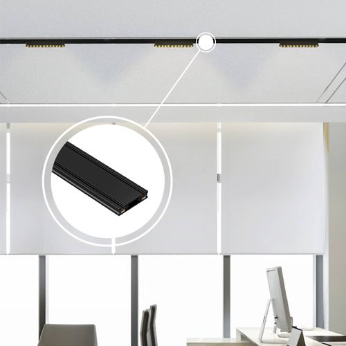RIEL SOBREPUESTO LED STUDIO SLIM MAGNÉTICO 1 METRO