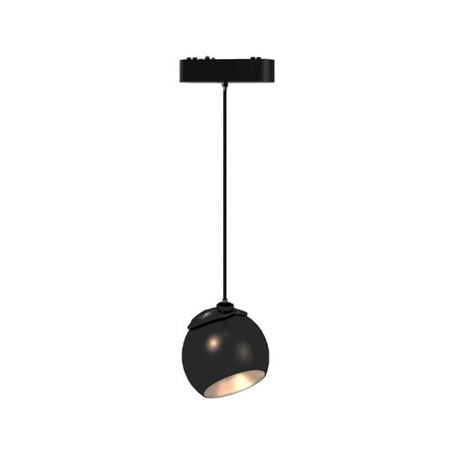 LÁMPARA COLGANTE LED STUDIO REDONDA PARA RIEL MAGNÉTICO 12W LUZ CÁLIDA