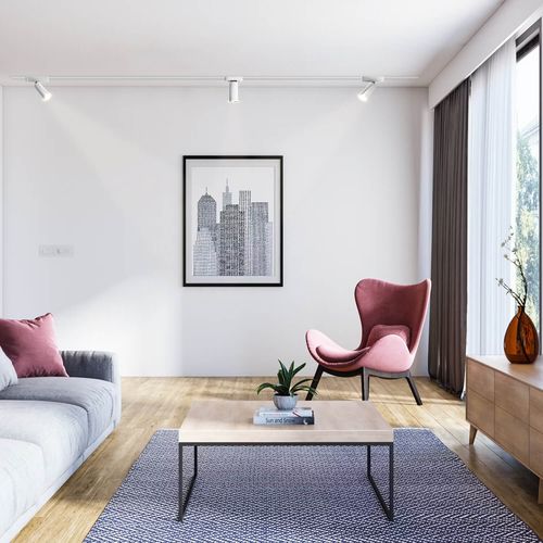 FOCO RIEL LED STUDIO PARA RIEL MAGNÉTICO 12W LUZ CÁLIDA