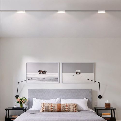 FOCO RIEL LINEAL LED STUDIO PARA RIEL MAGNÉTICO 6W LUZ CÁLIDA