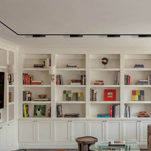 FOCO RIEL LED STUDIO PARA RIEL MAGNÉTICO LINEAL DIRIGIBLE 16W LUZ CÁLIDA