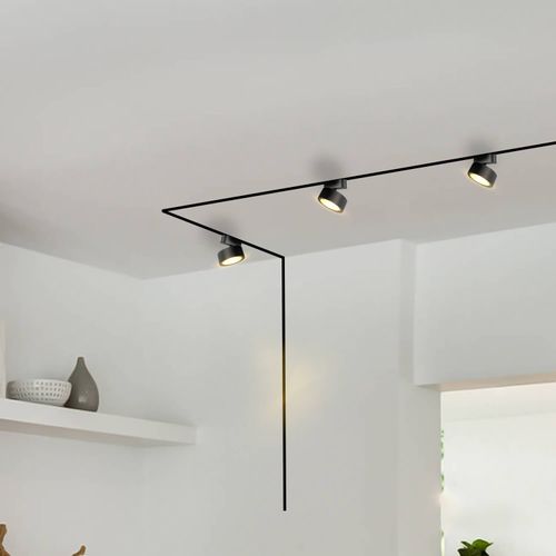 FOCO RIEL LED STUDIO PARA RIEL MAGNÉTICO DIRIGIBLE 8W LUZ CÁLIDA