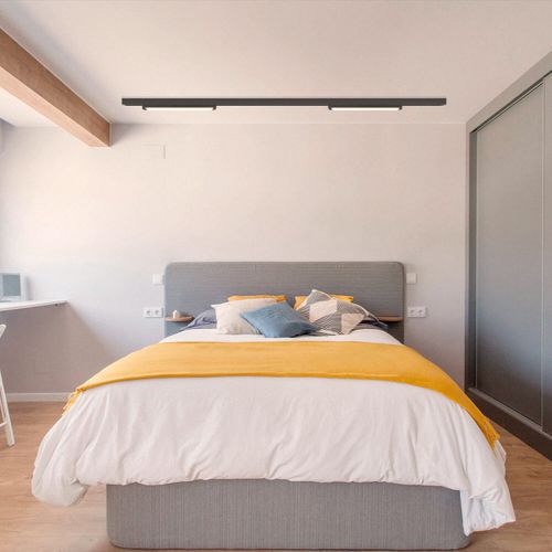FOCO RIEL LED STUDIO MONOFÁSICO LINEAL SMALL 20W LUZ CÁLIDA