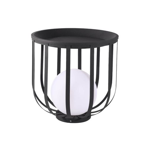 LÁMPARA DE PIE LED STUDIO BOLS SOLAR 8W LUZ CÁLIDA IP65