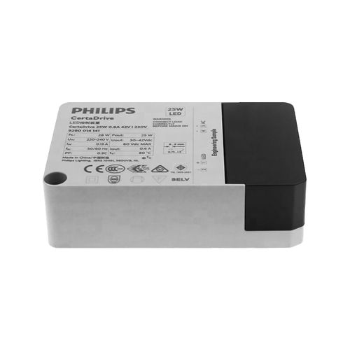 DRIVER PHILIPS 25W ENTRADA 230V SALIDA 0.6V A 42V IP20