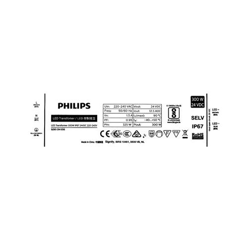 FUENTE DE PODER LED UNI PHILIPS TRANSFORMER 300W 24VDC 220-240V IP67