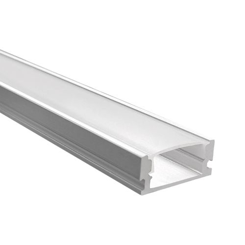 PERFIL PARA CINTA LED STUDIO RECTANGULAR SOBREPUESTO BAJO 0.7 2MTS H0.7 1.7x200 CM