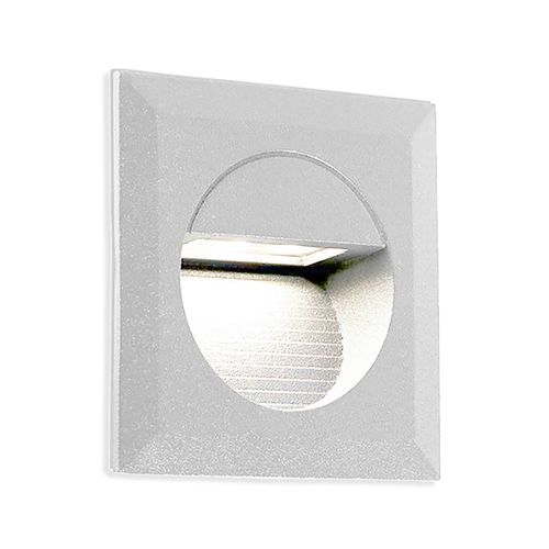 EMBUTIDO DE MURO LED STUDIO MINI CUADRADO 1.5W LUZ CÁLIDA IP44