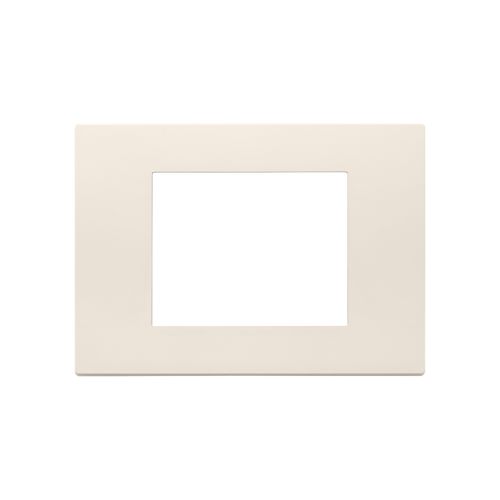 PLACA VIMAR LINEA CAÑAMO 3 MÓDULOS