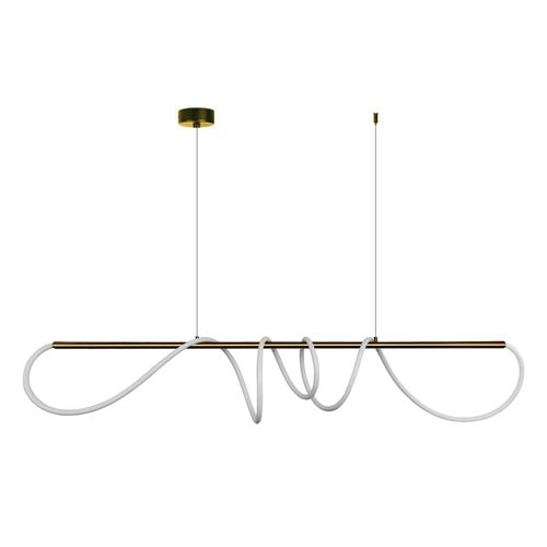 LÁMPARA COLGANTE LED STUDIO MULTI CURVE 2M 70W LUZ CÁLIDA (3000K) IP20