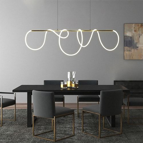 LÁMPARA COLGANTE LED STUDIO MULTI CURVE 2M 70W LUZ CÁLIDA (3000K) IP20