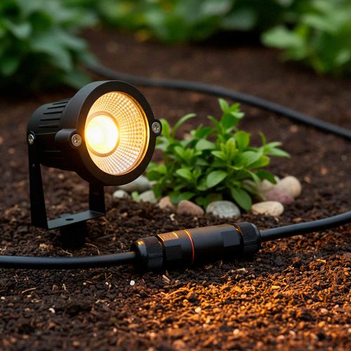 CONECTOR IMPERMEABLE LED STUDIO TIPO AISLADO 3 CUERDAS IP68